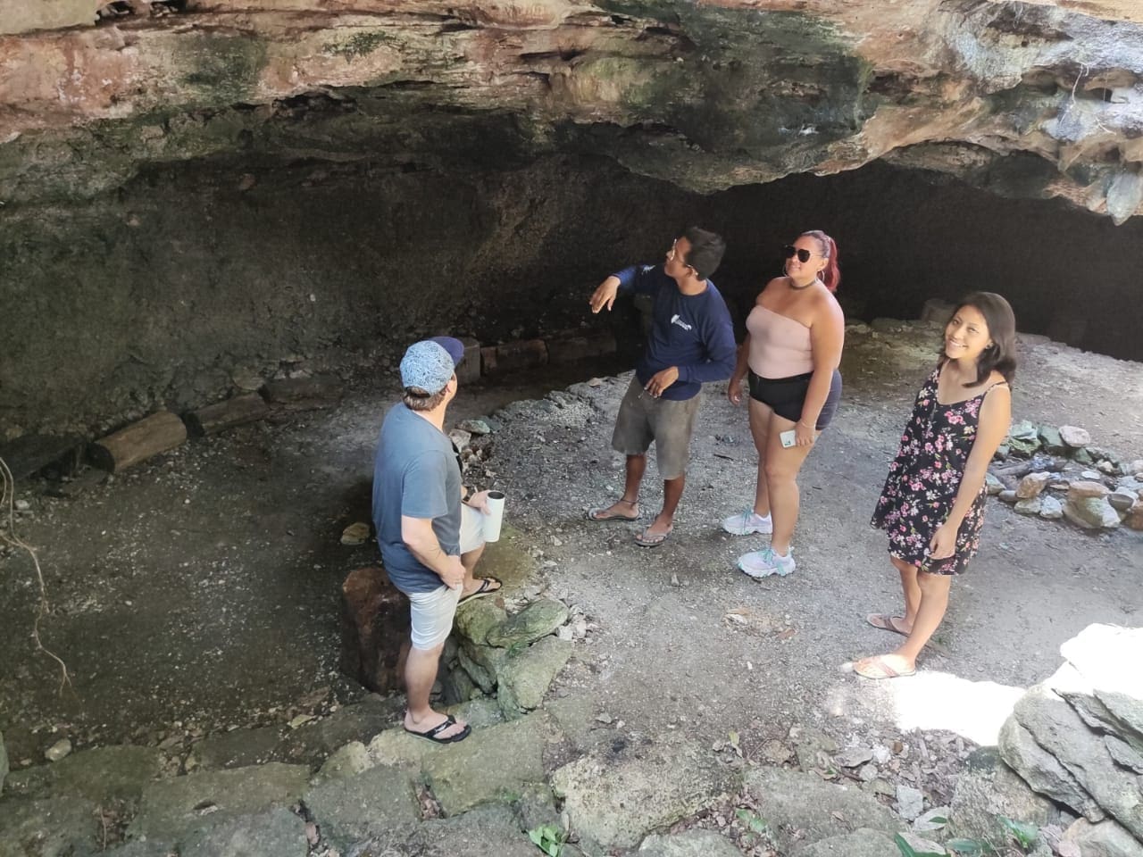 Cozumel cave and ruin exploration